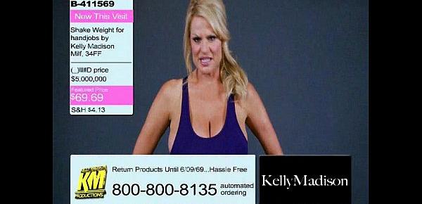  Kelly Madison Promotes The Jack Weight Handjob Exercise